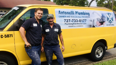 Plumber in East Lake FL Antonelli Plumbing Inc. & Son